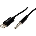 goobay Audio kabel Lightning - stereo jack 3,5mm, 1m, černý (66805) - 11.92.8140