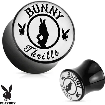 Piercing Piercingate Plug do ucha - Playboy PTP00190 - Průměr Tunely, plugy, roztahováky: 8 mm