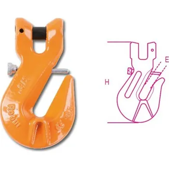 Stahovací páska ZKRACOVAČ ŘETĚZOVÝ S ZABEZPEČENÍM-MODEL 8061F DOR. 5300 KG ALLOY STEEL LAKOVANÝ CE EN 1677-1 TŘÍDA 8 (ZKRACOVAČ ŘETĚZOVÝ S ZABEZPEČENÍM-MODEL 8061F DOR. 5300 KG ALLOY STEEL LAKOVANÝ CE EN 1677-1 TŘÍDA 8)