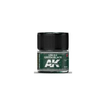 Modelářská barva IJN D2 Green Black 10ml