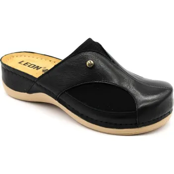 Dámské pantofle Leons Comfy dámské zdravotní pantofle Barva: Černá, Velikost: 39