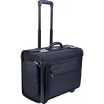 Textilní pilotní kufr a kolečkách 2871-01