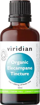 Přírodní produkt Viridian Organic Elecampane Tincture 50 ml