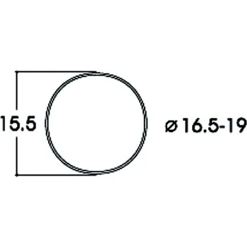 Modelová železnice Bandáž pro kolo 16,5 - 19 mm H0 1 ks - Roco 40072