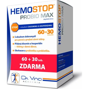 Da Vinci Academia Hemostop Probio MAX Da Vinci Academia, 90 tob.