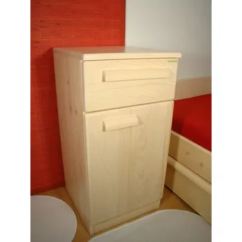 Komoda úzká komoda z masivu KATRIN IV DV (komoda masiv smrk)