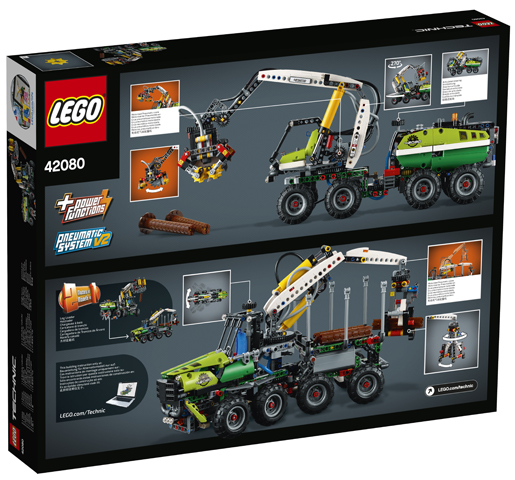 foto Stavebnice LEGO LEGO Technic 42080 Lesní stroj