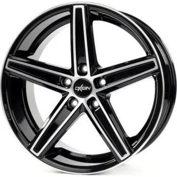 Alu kolo Oxigin Oxi 18 black-front poliert 11,5x22 5x112 ET50