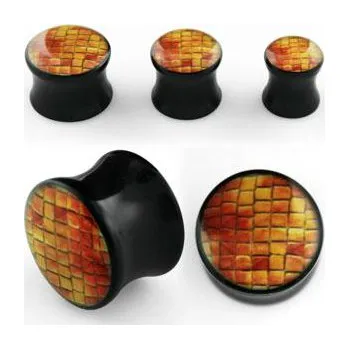 Piercing Piercingate Tunel do ucha - motiv hada PTP00161 - Průměr Tunely, plugy, roztahováky: 10 mm