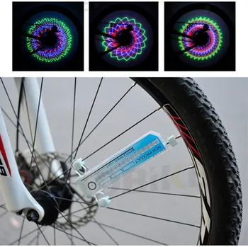 Cyklosvítilna DAALO LED světlo do výpletu kola, Light night