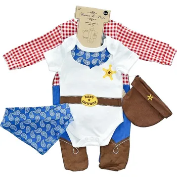 Kojenecká souprava Honour & Pride Souprava pro miminka do porodnice kovboj Velikost: 62