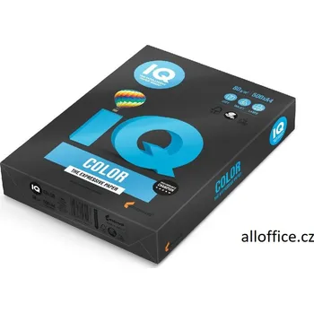 Barevný papír Barevný papír IQ COLOR B100 A4 80 g - černá