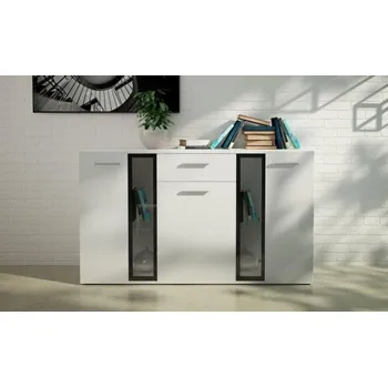 přebalovací pult a komoda Casarredo Komoda SALSA bílá mat