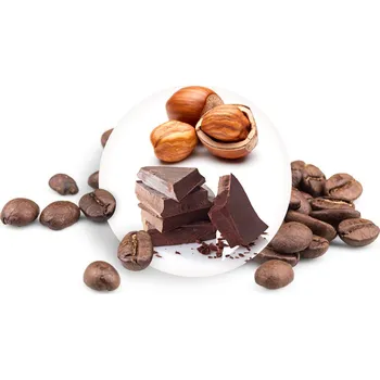 Káva Čokoládovo-ořechová - zrnková káva, 50g
