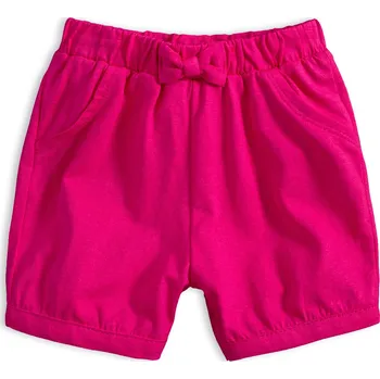 Dívčí bavlněné šortky KNOT SO BAD GIRLY PINK růžové Velikost: 62