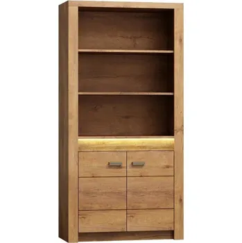 přebalovací pult a komoda Casarredo Regál INDIANAPOLIS I-5 jasan světlý