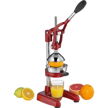 Lis na citrusy Pákový Lis na pomeranče AMALFI červený - CILIO Solingen (Profesionální odšťavňovač AMALFI červený - CILIO Solingen)