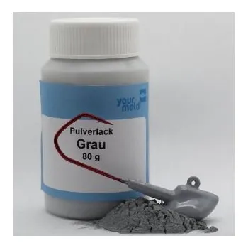 PRÁŠKOVÁ BARVA NA OLOVO ŠEDÁ 1000G