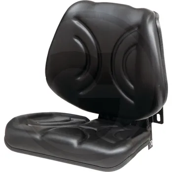 Sedadlo Sedačka pro spolujezdce šířka 470 mm do traktoru univerzální sklápěcí černý PVC potah