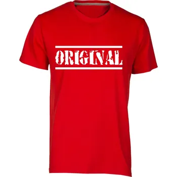 TUKAN AGENCY Pánské tričko Original Barva: Červená, Velikost: L