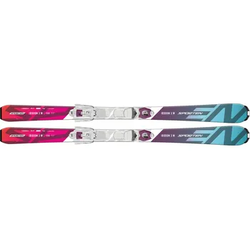 Sjezdové lyže Recenze Sporten Iridium 3 W + Vist VSS 310 2018/19
