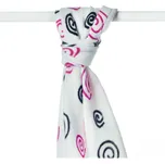 KIKKO Bambusová osuška XKKO BMB Magenta Spirals 90x100cm