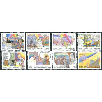 Poštovní známka (1986) MiNr. 899 - 906 ** - Vatikán - Světové cesty papeže Jana Pavla II. (1983-1984)