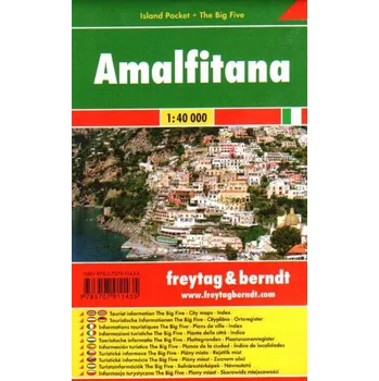 Cestování Amalfitana 1:40 000 - Freytag & Berndt
