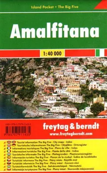 Cestování Amalfitana 1:40 000 - Freytag & Berndt