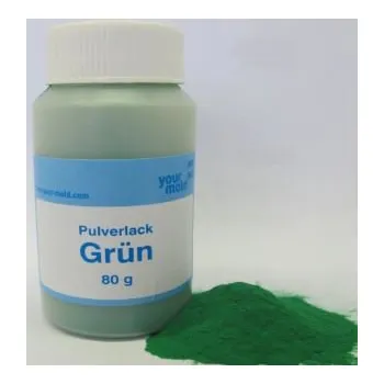 PRÁŠKOVÁ BARVA NA OLOVO ZELENÁ 1000G