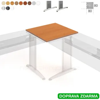 Psací stůl FP 800 Hobis Flex - Deska spojovací 80 x 80