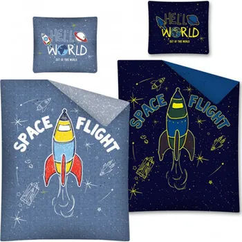 Povlečení Povlečení raketa a planety svítící