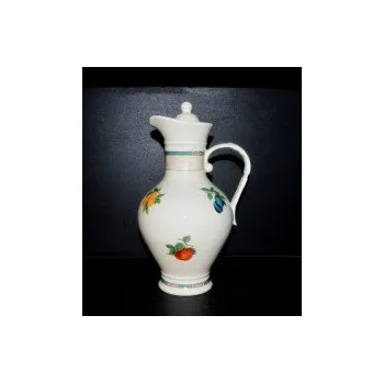 Leander Loučky Džbán na vodu 2,3 l. , porcelán ovoce, barva slonová kost