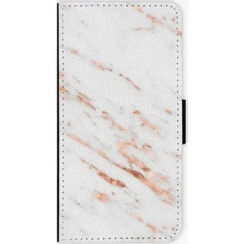 Recenze iSaprio Rose Gold Marble pro iPhone 8 Plus flipové Pouzdro na mobilní telefon Recenze iSaprio Rose Gold Marble pro iPhone 8 Plus flipové