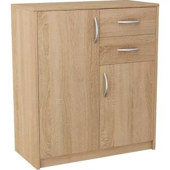 přebalovací pult a komoda Casarredo Komoda AGNES/HIT 2D2S dub sonoma