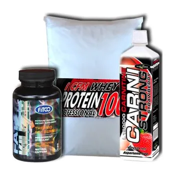 Protein Explomax Fat Killer Balíček pro Hubnutí 1500 g+ 120 kps + 1200 ml Příchuť: čokoláda-kokos