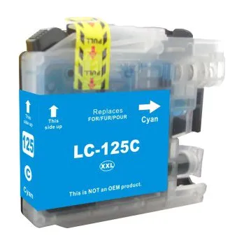 Počítačové příslušenství Cartridge Brother LC 125XLC - kompatibilní náplně do tiskárny Brother