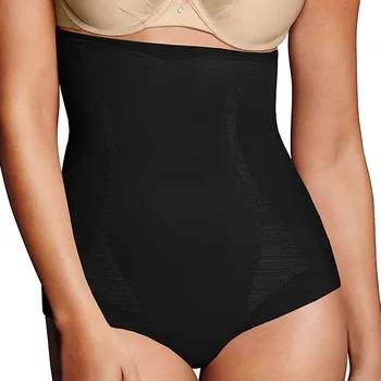 Dámské stahovací prádlo Maidenform stahovací kalhotky DM5000 černé - Černá / L