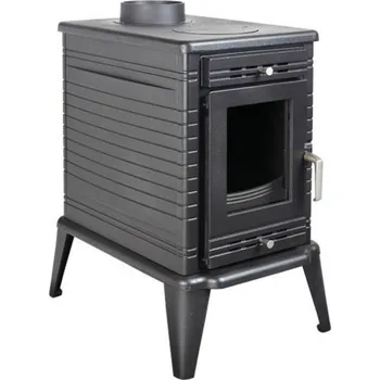 Krbová kamna Kratki Koza K10 ASDP 130 mm s automatickou regulací černá