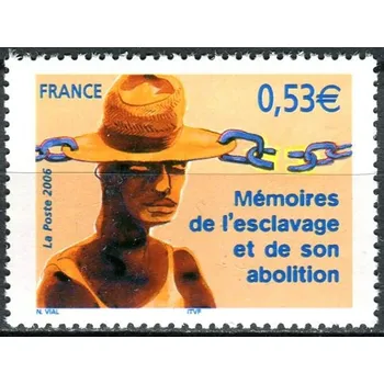 Poštovní známka Post France (2006) MiNr. 4067 ** - Francie - Vzpomínka na otroctví a jeho zrušení