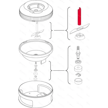 Hřídel procesoru Bamix