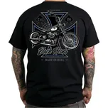 Black Heart Chopper Cross černé