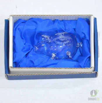 Žertovný předmět Prasátko skleněné