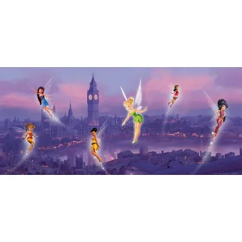 Fototapeta FTDN H 5306 AG Design dětská vliesová fototapeta na zeď panoramatická Fairies in London, velikost 202 x 90 cm
