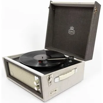 Gramofon GPO Retro Bermuda šedý
