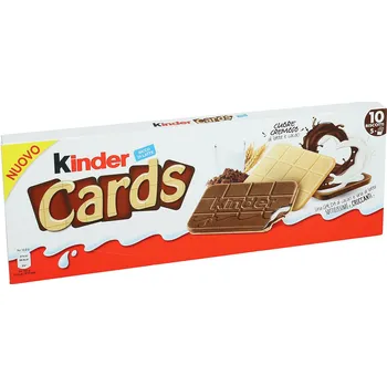 Potravina Kinder Cards 128 g