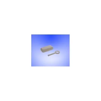 Žaluzie Koncovka dolní rýny s očkem - bílá