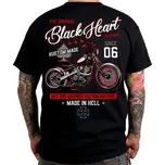 Black Heart Red Chopper černé