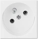 5525N-C02347 B Zásuvka 250V, 16A, 45x45mm, bílá
