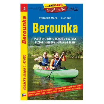Vodácká mapa: Berounka 1:45 000 - SHOCart (2016)